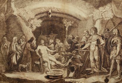 ÉCOLE HOLLANDAISE DU XVIE SIÈCLE SUIVEUR DE JACOB DE GHEYN II The Death of Seneca...