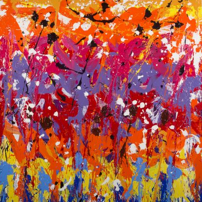 JONONE (né en 1963) 
Risen Up, 2017

Acrylic on canvas, signed, dated, titled and...