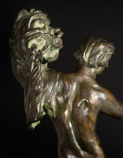 Camille CLAUDEL (1864-1943) 
Persée et la Gorgone, « petit modèle » ou Petit Persée,...