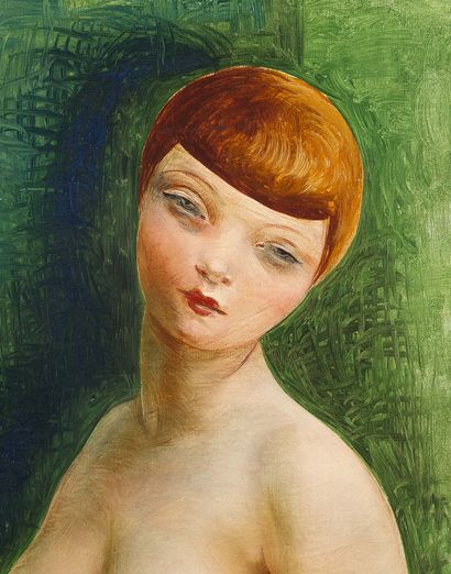 MOÏSE KISLING (1891-1953) 
Didi, 1936 

Huile sur toile, signée en bas à gauche et...