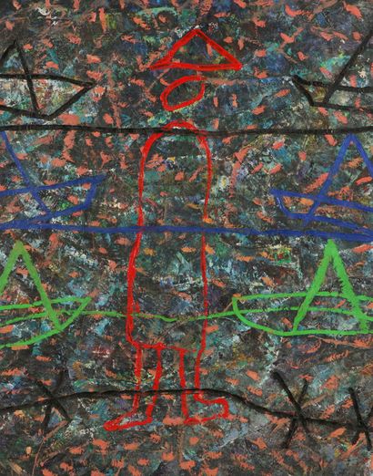 LE TRIEU DIEN (né en 1943) 
冲积层, 2004

布面油画，右下方有签名和日期

80 x 100厘米

31 ½ x 39 3/8...