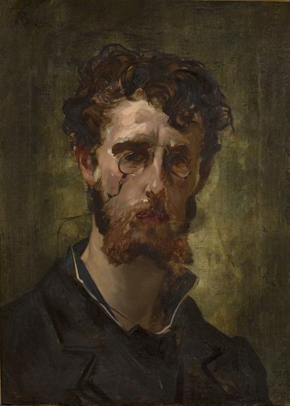 Antoine-Joseph BOURLARD Antoine-Joseph BOURLARD

Mons, 1826 - 1899

Autoportrait...