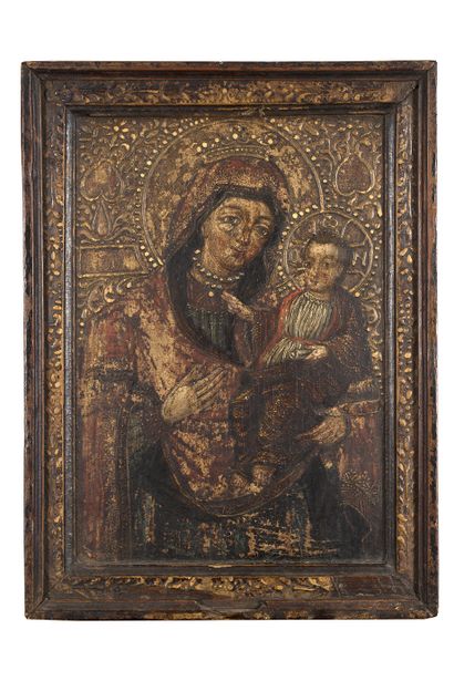 Balkans, XVIIIe siècle Balkans, XVIIIe siècle

Vierge à l'enfant

Huile sur panneau

50.5...