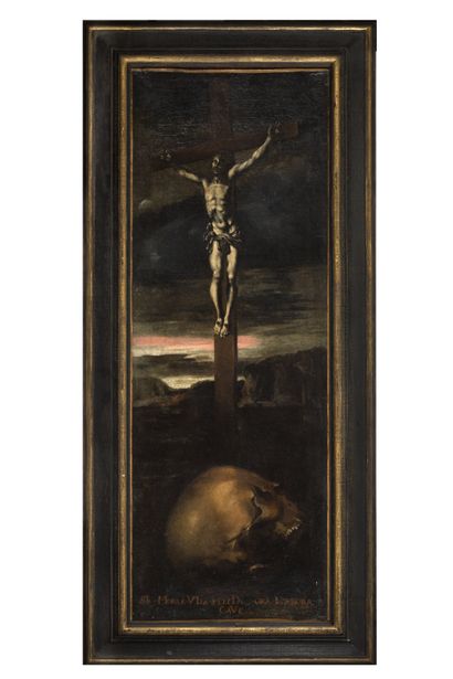 École espagnole du XVIIe siècle École espagnole du XVIIe siècle

Crucifix et memento...