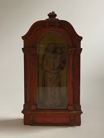 France, XVIe siècle France, XVIe siècle

Vierge à l'Enfant 

en bois sculpté dans...
