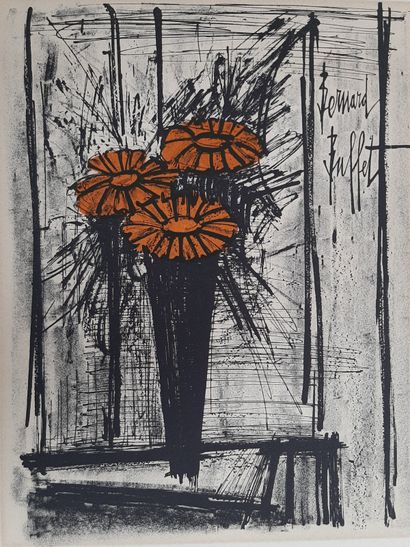 Bernard Buffet (1928 - 1999) Bernard BUFFET (1928 - 1999) 

Bouquet de fleurs

Lithographie...