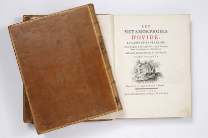 OVIDE OVIDE

Les Métamorphoses. Paris, Prault, Pissot, 1767-1771. 



4 volumes in-4,...