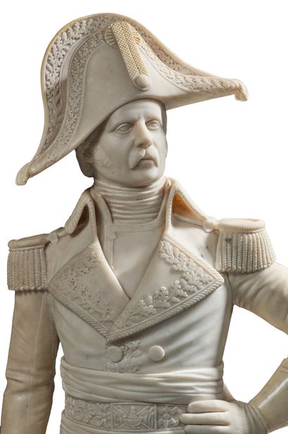 JOACHIM ACHILLE RAMPON (1805-1883) Antoine-Guillaume Comte de Rampon (1759-1842)
Sculpture...