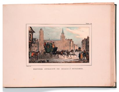ADAM VICTOR (1801-1866) • Panidochème ou Toutes sortes de voitures
Paris, Gihaut...