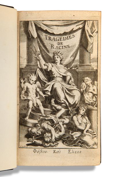 RACINE Jean (1639-1699) Oeuvres
Paris, Claude Barbin, 1676. 2 volumes in-12 (165...