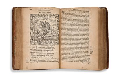 ALCIAT André (1492-1550) Omnia Andreae Alciati V.C. Emblemata Cum Commentaris : Quibus
Emblematum...