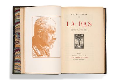 HUYSMANS JORIS-KARL (1848-1907) • Là-Bas
Paris, Crès, 1912. In-12 (195 x 138 mm),...