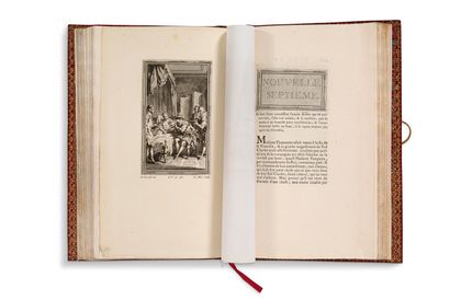 BOCCACE (1313-1375) - [GRAVELOT]. [BOUCHER]. [EISEN]. Le Décaméron
Londres, sans...