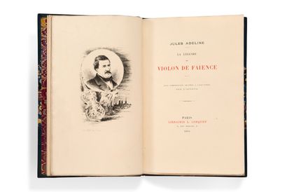 ADELINE Jules (1845-1909) - CHAMPFLEURY [Jules François F. HUSSON, dit] (1821-1889)...