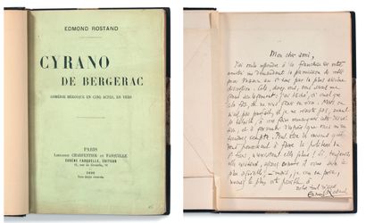 ROSTAND EDMOND (1868-1918) Cyrano de Bergerac. Comédie héroïque en cinq actes en...