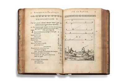 [LE CLERC Sébastien (1637-1714)] Pratique de la géométrie, sur le papier et sur le...