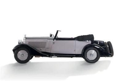 1934 ROLLS-ROYCE 20/25 HP CABRIOLET FERNANDEZ & DARRIN Un des deux cabriolets 20-25...