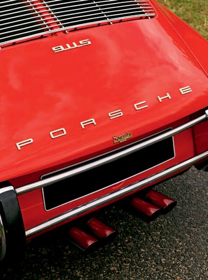 1967 PORSCHE 911 2.0L S TARGA « SOFT WINDOW » Matching numbers Ex Sonauto et historique...