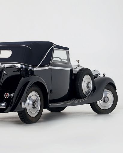 1934 ROLLS-ROYCE 20/25 HP CABRIOLET FERNANDEZ & DARRIN - COMMANDÉE NEUVE PAR LA COMTESSE...