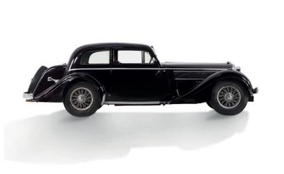 1937 DELAHAYE 135 COUPE DES ALPES COUPÉ CHAPRON 1 Carrosserie élégante signée Chapron...