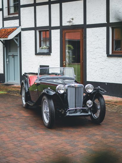 1947 MG TC 
Anciennement la propriété du pilote belge

Paul Swaelens

Look d’avant-guerre...