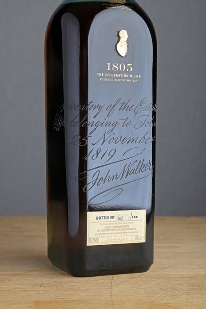 null 1 B WHISKY BLUE LABEL 1805 THE CELEBRATION BLEND 75 cl 46,3% Special edition...
