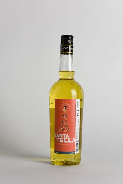 null 1 B SANTA TÉCLA YELLOW CHARTREUSE Limited Edition 70 cl 40% (for the festivities...
