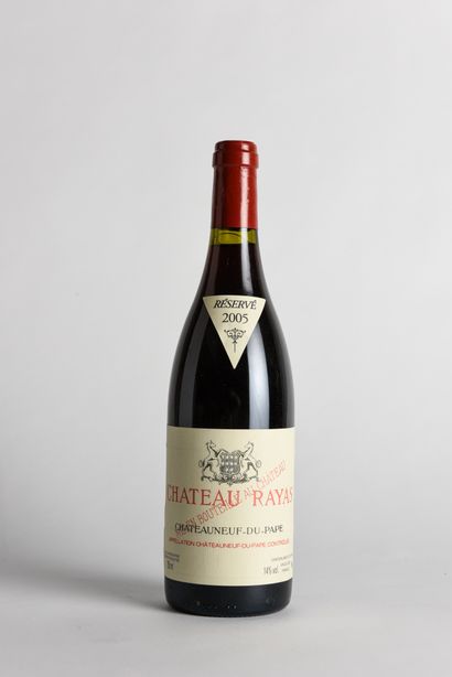 null 1 B CHÂTEAUNEUF DU PAPE Red - 2005 - Château Rayas