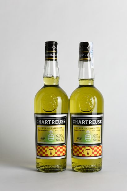 null 2 B CHARTREUSE LA TAU 70 cl 44% (2018年装瓶) (西班牙税票) - NM - Chartreuse Fathers