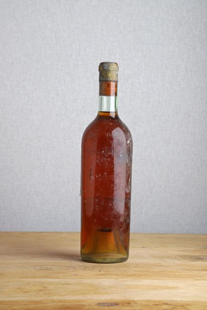 null 1 B CHÂTEAU D'YQUEM (quasi w.c.; c.s.; 盖子和塞子上有明显的年份印记) - 1926 - C1 Sauterne...