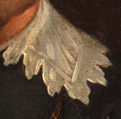 ÉCOLE FLAMANDE DU XVIIE SIÈCLE D'APRÈS ANTON VAN DYCK 
Portrait de Diodorus Tuldenus...