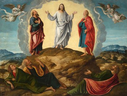GIROLAMO DA SANTACROCE 
La Transfiguration

Huile sur panneau 

63,7 x 84,5 cm



Peintre...