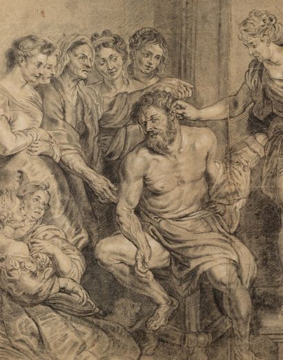 ABRAHAM VAN DIPENBEECK 
Hercule filant aux pieds d'Omphale

François Hovius et ses...