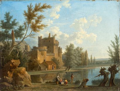 CHARLES-FRANÇOIS NIVARD 
Paysage champêtre

Huile sur toile 

30 x 41 cm




