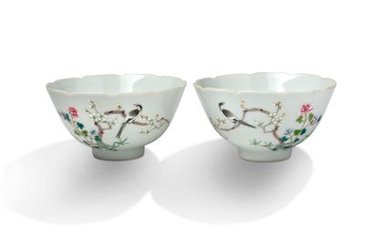 null China, second half of the 20th century

A pair of Famille Rose porcelain and...