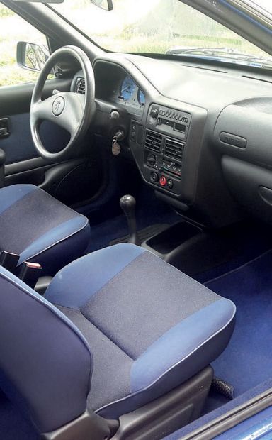 1998 Peugeot 106 Mistral 
Less than 21 000 km

Very great shape

Second hand



French...