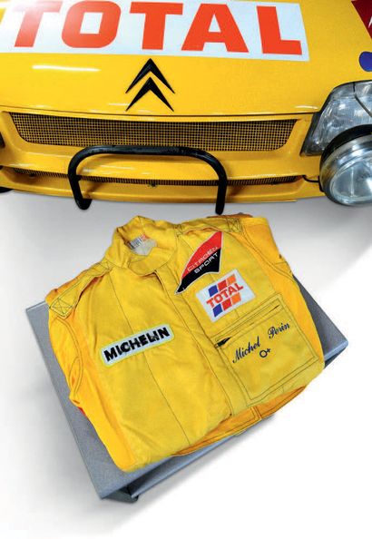 MICHEL PERIN Combinaison portée lors de la saison 1992 de rallye-raid