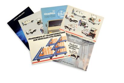 CITROËN UTILITAIRES Batch of 7 documents and catalogues