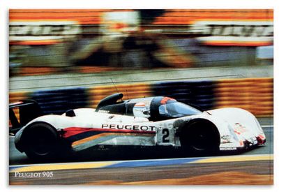 PEUGEOT 905 
Lot of 13 posters
Good condition 7 in 169 x 116 cm format, 6 in 78 x...