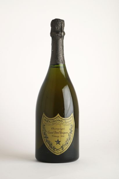 null 1 B CHAMPAGNE BRUT DOM PÉRIGNON (5 mm sur coiffe; e.l.s.) - 1978 - Moët & C...