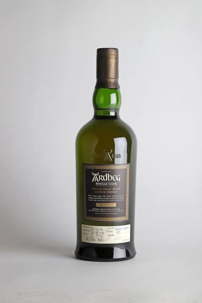 null 1 B SINGLE ISLAY MALT SCOTCH WHISKY CASK STRENGTH 70 cl 49.2% (Original cask)...