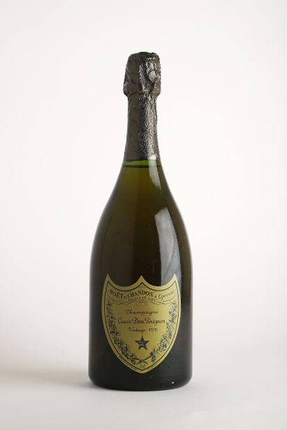 null 1 B CHAMPAGNE BRUT DOM PÉRIGNON (coffret) (5 mm sur coiffe) - 1978 - Moët &...