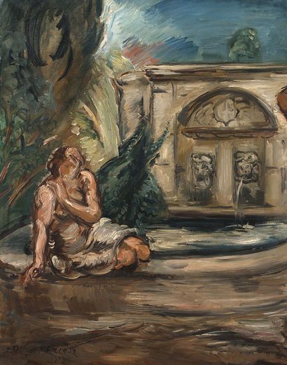 Emile Othon Friesz (1879-1949) Les femmes autour d'une fontaine, 1932
Huile sur toile
Signée...