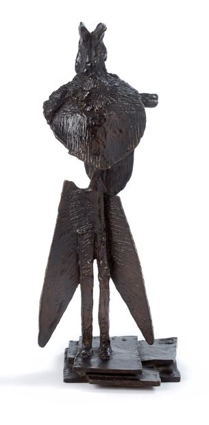 GERMAINE RICHIER (1904-1959) 
Homme de la nuit, circa 1950

Bronze, marqué du cachet...