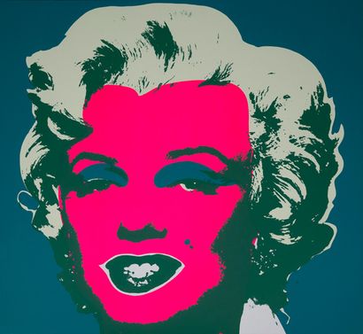 WARHOL ANDY (D'APRÈS) (1928-1987) 
Marylin, c. 1970 

Serie of 10 silkscreen on thick...