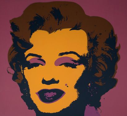 WARHOL ANDY (D'APRÈS) (1928-1987) 
玛丽莲，约1970年 

在厚纸上的10张彩色绢画系列，背面标有 "填写您自己的签名 "和...