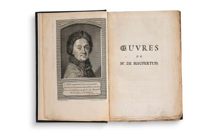 MAUPERTUIS PIERRE-LOUIS MOREAU DE (1698-1759) 德-莫比尔图瓦先生的作品。
A Lyon, chez Jean-Marie...