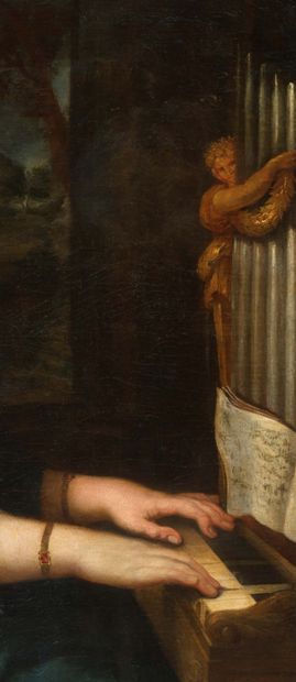 GUILLAUME COURTOIS, DIT LE BOURGUIGNON SAINT-HIPPOLYTE, 1626 - 1679, ROME 
Portrait...