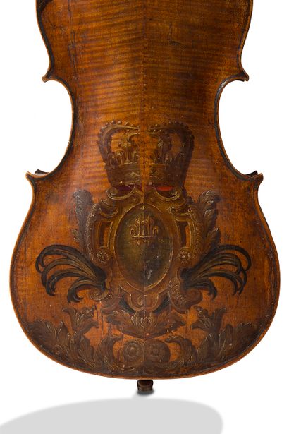 null 
EXCEPTIONAL INSTRUMENT DELIVERED FOR THE KING SUN'S MUSIC IN VERSAILLES Bass...