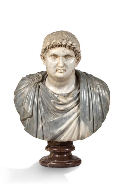 BUSTE DE NÉRON empereur romain
Tête en marbre...